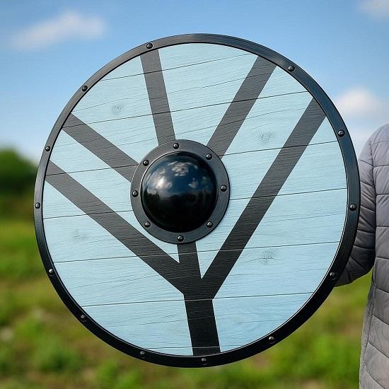 Wooden Viking Shield  Cosplay  Battle Ground Viking Shield  Norse Mythology Valhalla Viking Shield