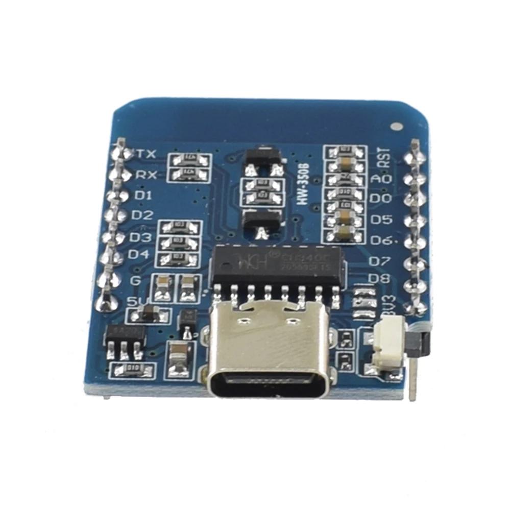 1-5pcs ESP8266 ESP-12F D1 Mini Nodemcu Lua IOT Board Type-C D1 Mini WIFI Development Board NodeMCU Lua Module for Arduino