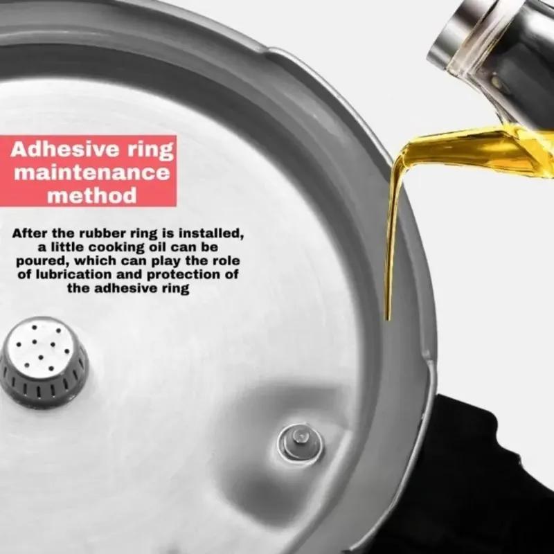 Yüksek Kaliteli Düdüklü Tencere Contası Evrensel 2L/2.5L/2.8L Kauçuk Conta Beyaz 4L/5L/6L/8L Silikon Halka