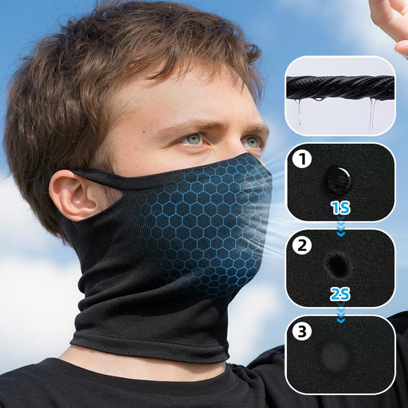 1Pieces Autumn/Winter Sport Bandana Cycling Bike Hanging Ear Face Cover Reusable Masks Hiking Camping Mountaineering Scarf