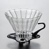 Striped Glass V60 Coffee Dripper