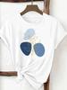 (Asian Size) trend flower sweet 90s Clothing T Shirt Print Female Woman Women Fashion Tee Top Short Sleeve Graphic T-shirts