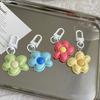 1PC Flower Keychain Decoration Plastic Gift DIY Design Pendant Creativity Lobster Buckle Party Keychain Marker
