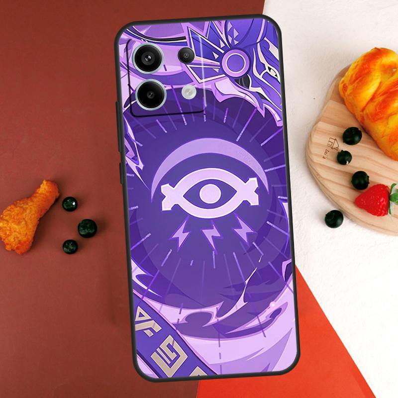Genshin Impact Cyno Case For Xiaomi Redmi Note 14 13 Pro 9 10 11 12 Pro 10S 11S 12S Redmi 14C 13C 10C 12C Coque