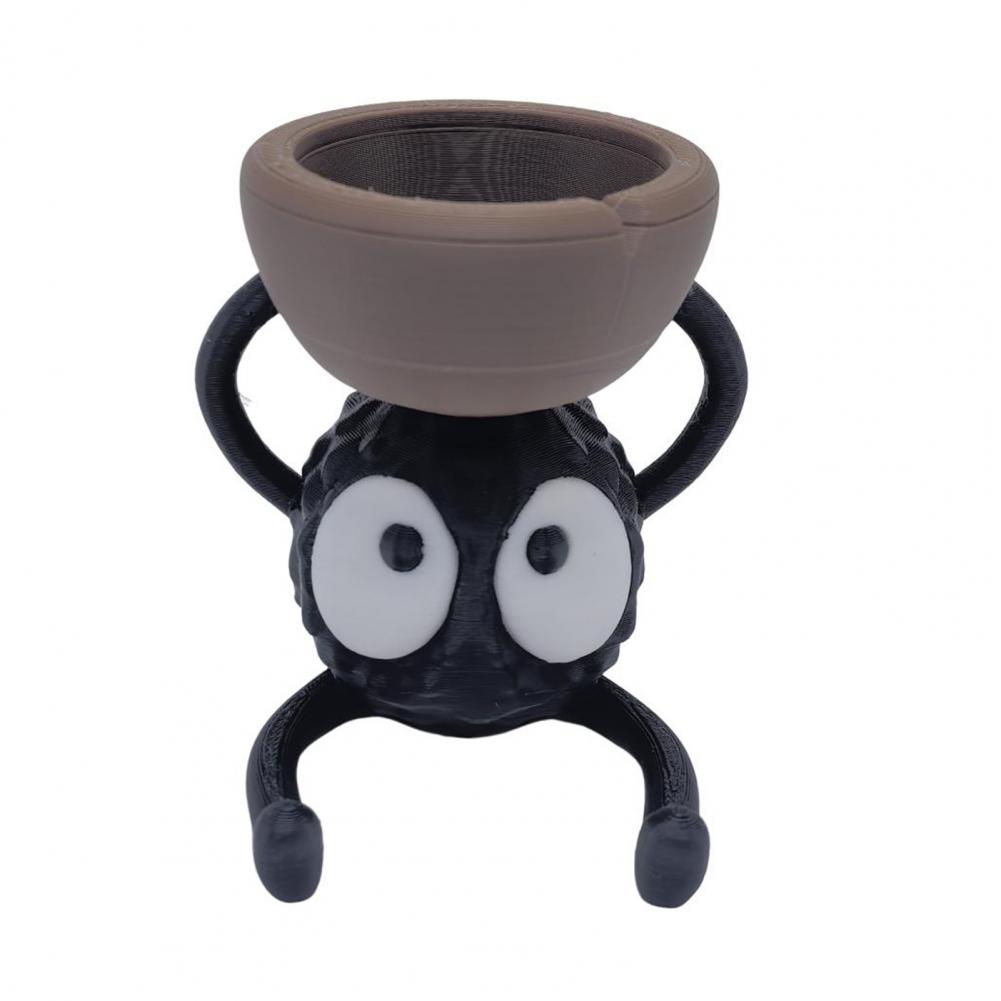 Briquette Elf Candle Holder Centerpiece Candle Holder 3d Printed Cartoon Briquette Elf Ghost Candle Holder Tealight Stand
