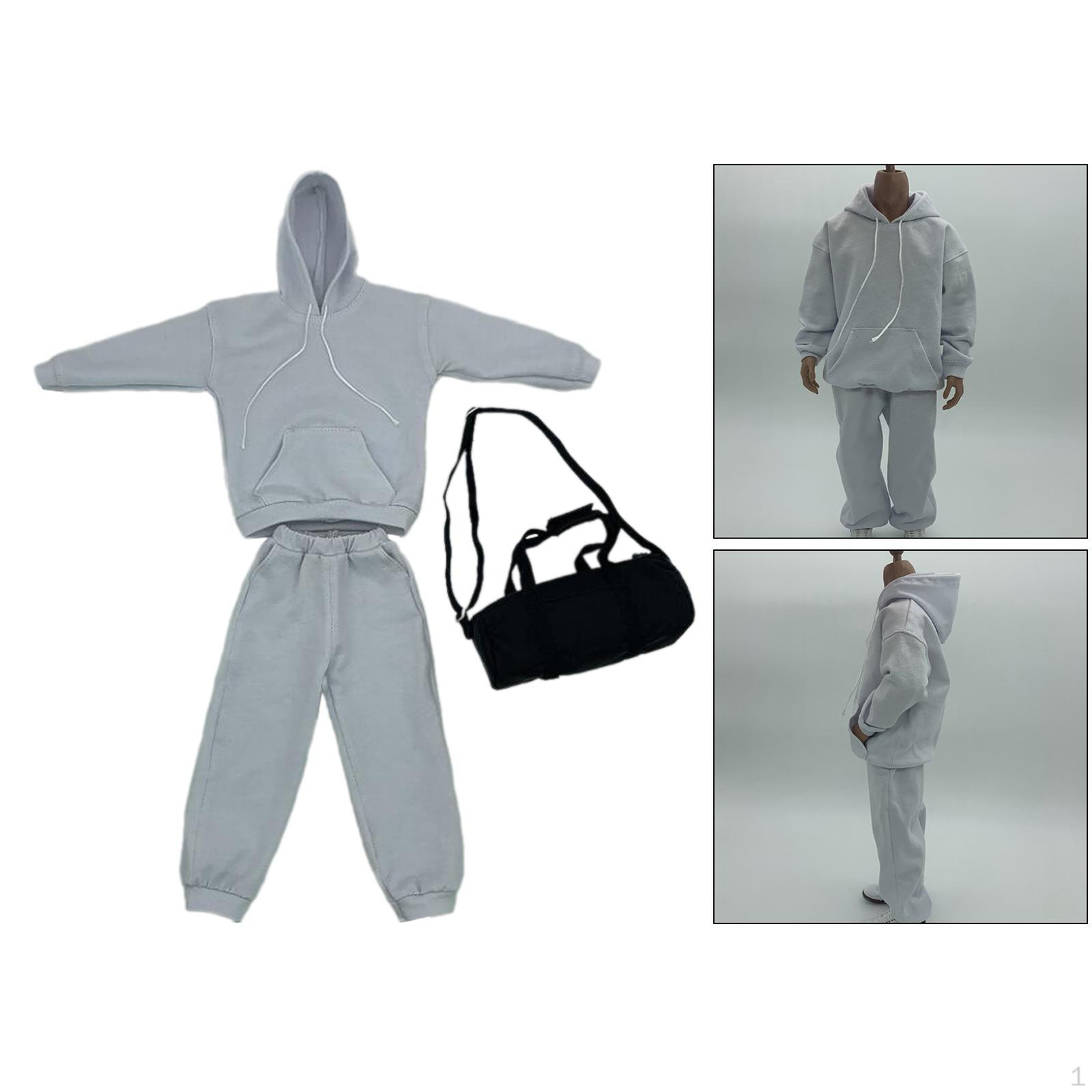 

1/6 масштаб длинный рукав и штаны,костюм,миниатюрная одежда,одежда для фигурок,ручная работа полный костюм