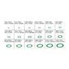 530Pcs Air Conditioning O Ring Kit, 18 Size Seal Rubber O-Rings Assortment Set for Compressor Automotive A/C Plumbin