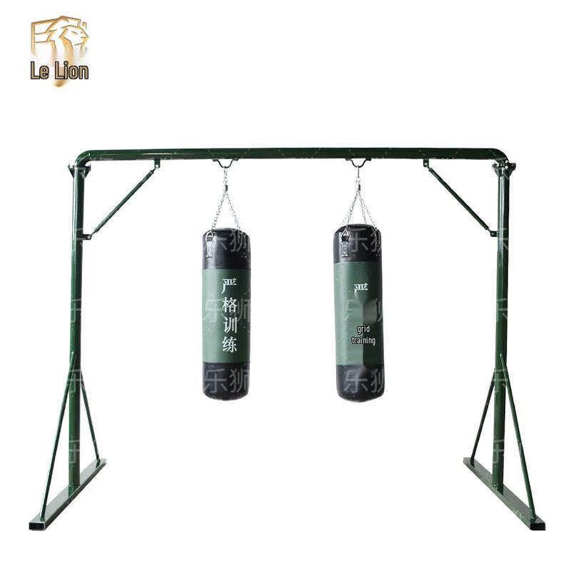 Le Shi Gantry Sandbag Stand with Double Hanging Punching Bags