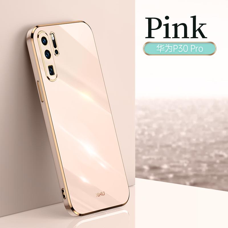 Luxury Square Plating Phone Case For Huawei P30 Pro Lite P30Pro P30Lite 5G ShockProof Soft TPU Back Cover Fundas