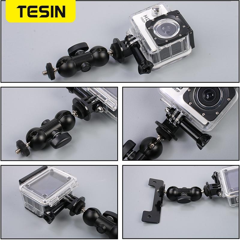 TESIN Car Front Engine Hood Action Camera Holder Mount For Ford Bronco  2022 Exterior Parts Auto