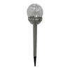 Pagoda Crackle Ball Outdoor Solar Light