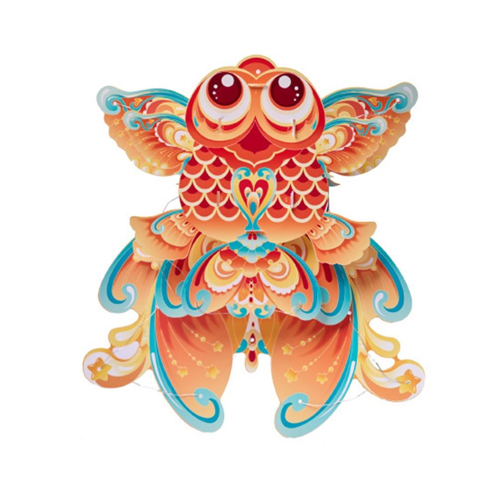 Cute Chinese Fish Lantern Waterproof Celebration Lantern Handheld Goldfish Lantern  New Year