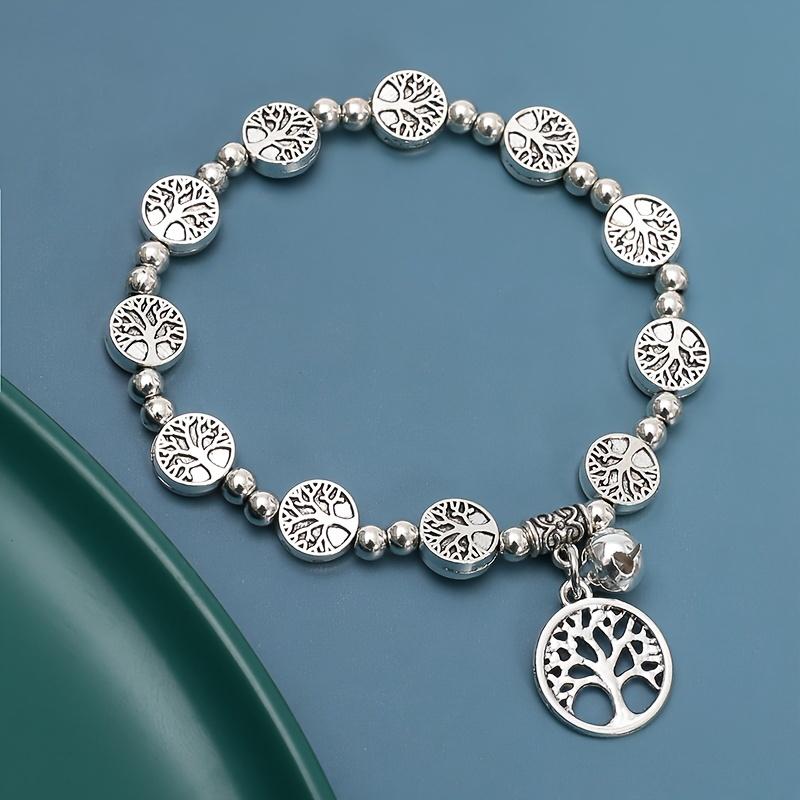 Tree of Life Pendant Bracelet - Retro Style Zinc Alloy, Perfect for Daily Wear and Gifts