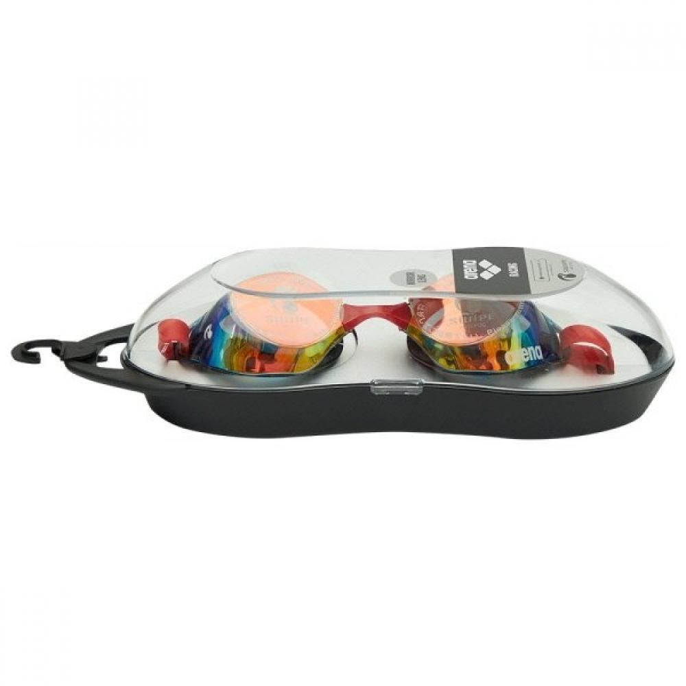 Arena Unisex Aquaforce Swift Racing Mirror Goggles A5ac2ag40 Red