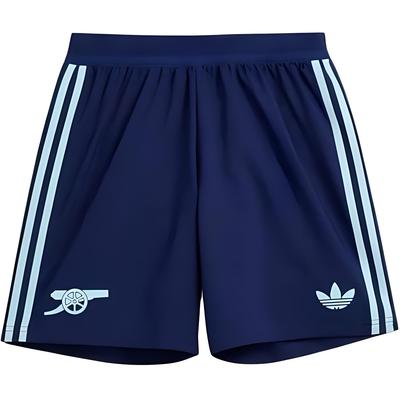 Originale Authentische Dritte Leichte Warme Stilvolle Mid-Rise Shorts Fußballhosen Herrenshorts Marineblau JX7080
