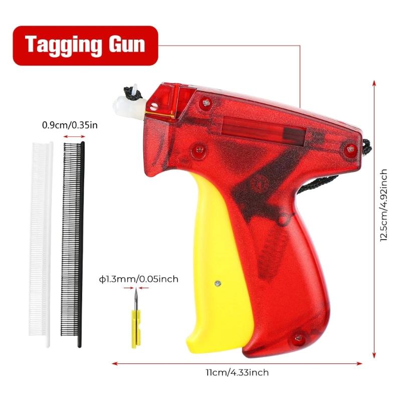 Tagging Maker for Clothing, Retail Price Label Attacher Maker with 1000pcs Barbs Fasteners for Clothing Store Warehouse