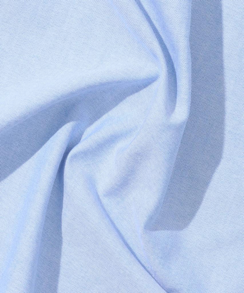 COVERNAT Pigment Oxford Half Shirt Light Blue