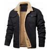 New autumn and winter, men's jacket, velvet cotton tooling casual jacket men's coat