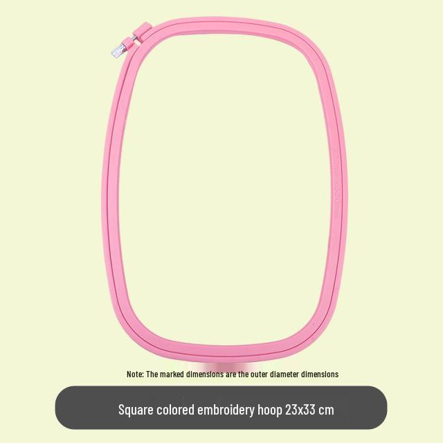 Handmade Square Embroidery Hoop Tool for Cross-Stitch and Frame Holder