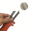 Professional Jeweler's Saw Set: jewelry tools, saw frame, wooden pin clamp, wood, metal, jewelry tools.