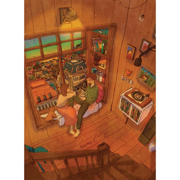 500 Piece Jigsaw Puzzle - Tea Time, Popular Korean Puzzle