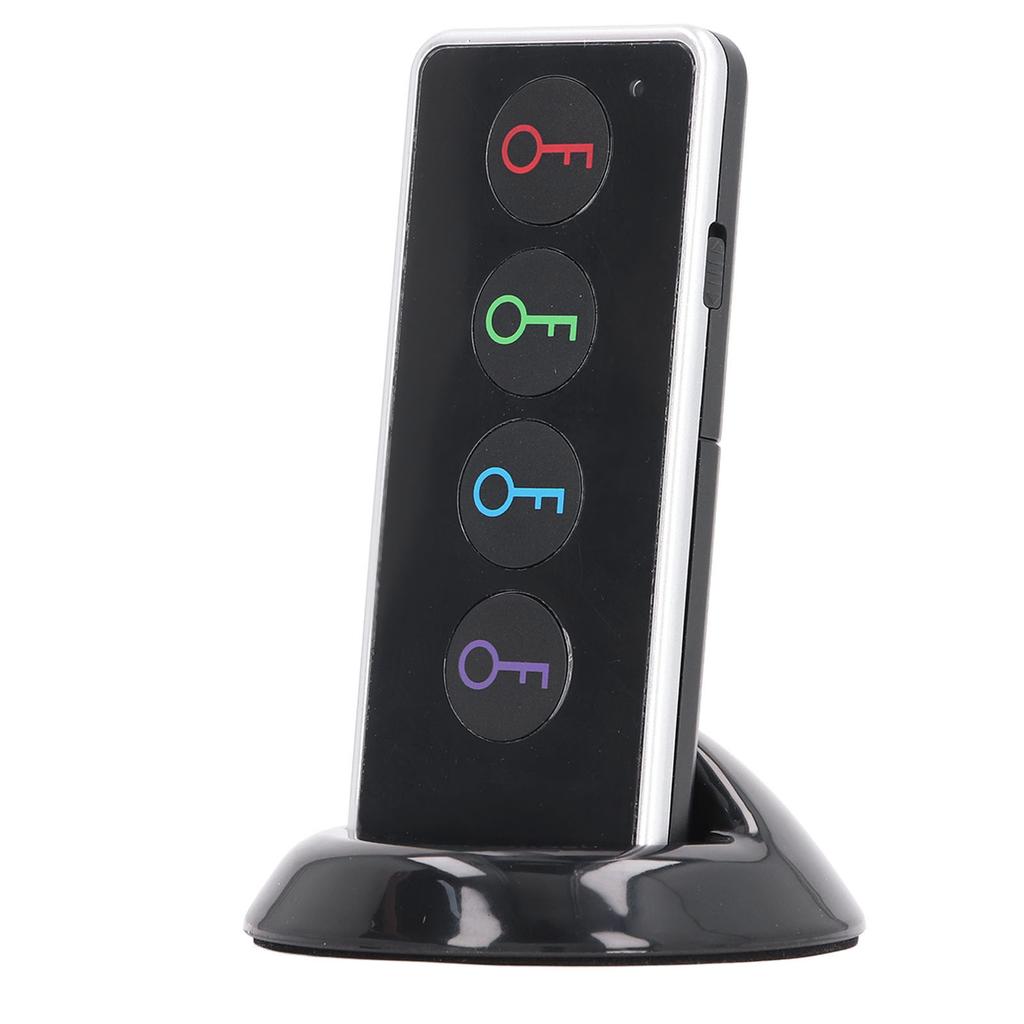 Key Finder 75‑80dB Tracking Device Item Locator Tag 30‑40m with 4pcs Receiver for Wallet