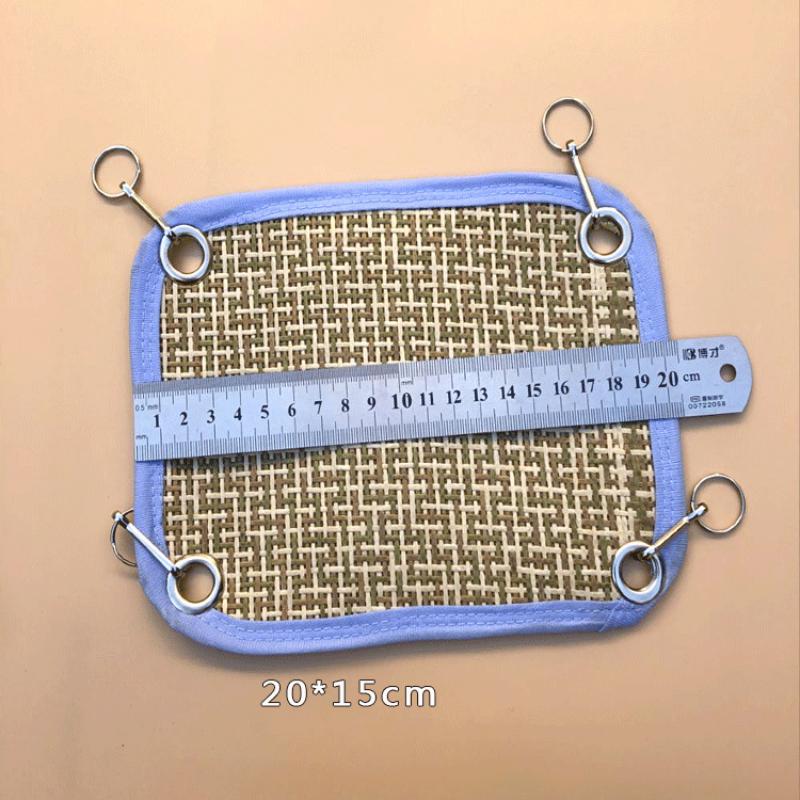 

Гамак для хомяка, подвесные качели для маленьких домашних животных, летний прохладный гамак, кровать, домик, гнездо, клетка для грызунов, подвесная кровать на дереве, товары для животных