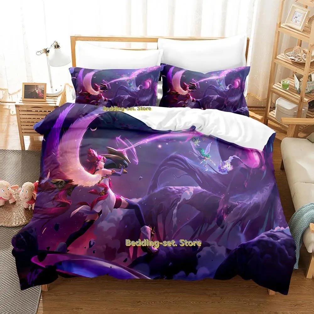 Cool Kai Sa Bettwäsche-Set Einzelbett Twin Full Queen King Size Bettset Erwachsene Kind Schlafzimmer Bettbezug-Sets Anime Bettwäsche