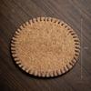 8/10/13/16cm Bristle Tea Coaster Covered Round Brown Teapot Mat Anti-scalding Coaster Warmer Mat Tea Ceremony Accessories
