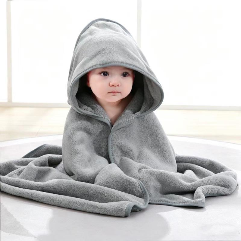Asciugamani da Bagno per Bambini con Animali dei Cartoni Animati Morbido Asciugamano con Cappuccio per Neonato Coperta Avvolgente Calda per Bambini Piccoli per Maschi e Femmine