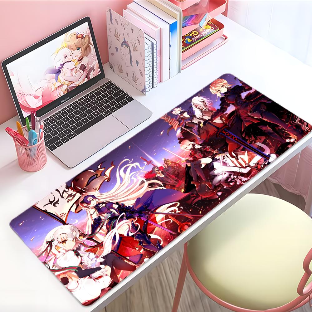 Cool Magical Anime FFate Strange Fake Mouse Pad Large Thick Desk Pad Stitched Edges Gaming Mouse Mat For Pc