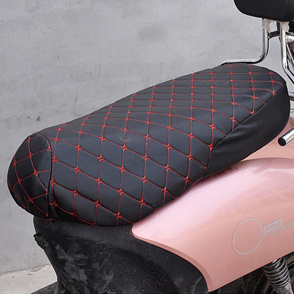Motorcycle 3D Leather Pillow Cover Accessories Protector Protection Breathable Flexible Storage Anti-Skid PU Leather