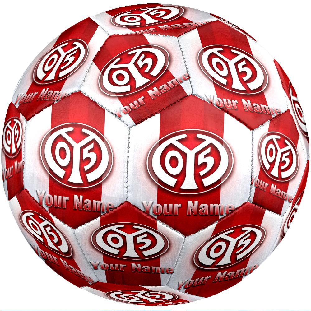 Mainz 05 Fashion Size 5 Football Wearproof Non‑Slip Soccer Ball For Sports Training Entertainment Use