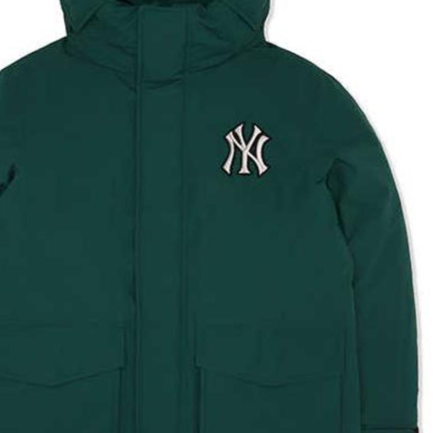 New MLB Down Jackets Unisex Dark Green 3ADJEC526-50GND