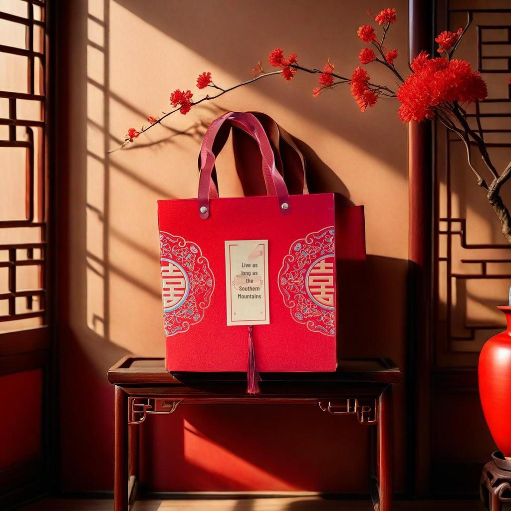 2025 Souvenir Handheld Wedding Candy Box & Engagement Gift Bag