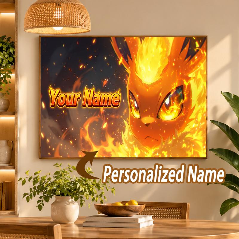 flareon Custom Name Diamond Painting Personalized 5D Full Drill DIY Diamond Art Home Decor