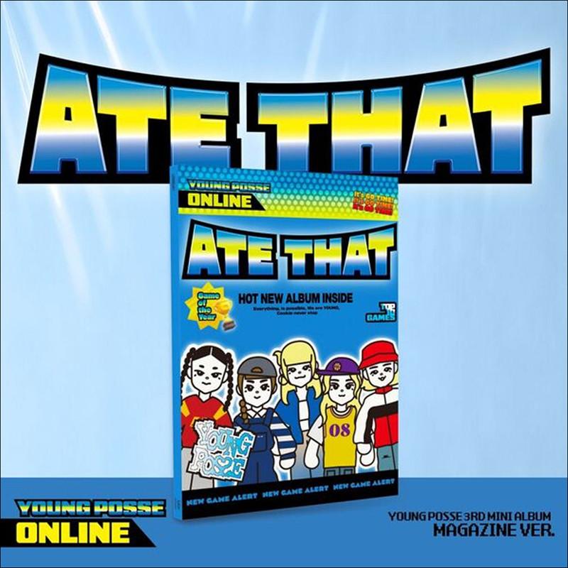 [Pre-order] YOUNG POSSE[ATE THAT] EP Album (Magazine Ver.) + Free Gift
