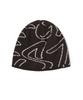 SPECIAL GUEST V2 Stroke Jacquard Beanie (Chocolate Brown)