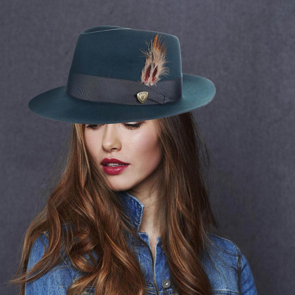 Outdoor Activity Hat Autumn Winter Hat Sun Protecting Hat Ribbon Decoration Hat for Social Event