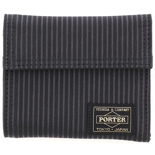 

Кошелек Yoshida Porter Drawing Fold Wallet 10 Black [Сумка Porter] (650-08616)