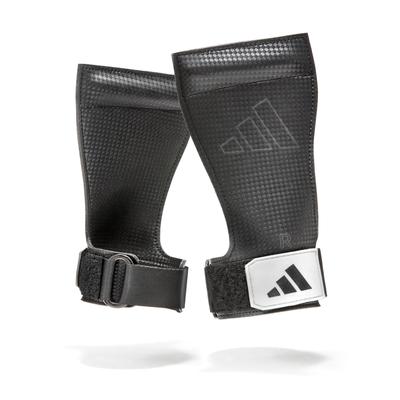 Adidas Power Grips Størrelse (Par) - Svart/Hvit, S/M (Håndflate 8-11cm) ADST-13398BK