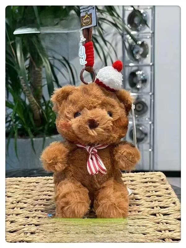 

Plush Bear Keychain With Scented Pp Cotton For Gift Decor And Collectors Bear Cake