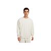 Nike Club Fleece Oversized Crew Neck Pullover Long Sleeve Sweatshirt Men Sweatshirt Light-Redwood HJ1820-104