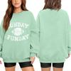 Unisex Lightweight Long Sleeve Neck Pullover Sweatshirt with Graphic Print for Men and Women