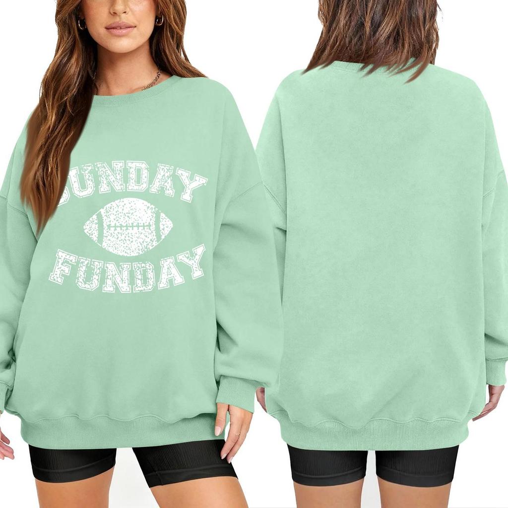 Unisex Lightweight Long Sleeve Neck Pullover Sweatshirt with Graphic Print for Men and Women