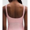 Lululemon EBB To Street SCoop NeCk Cropped Tank Top  Light Support  B C Cup Pink Pearl Pink Pearl