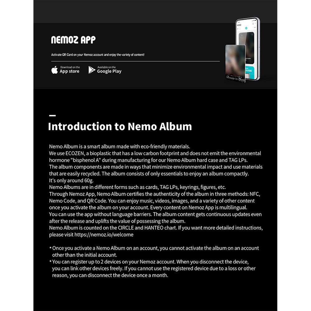 KIM JAE JOONG Schönheit im Chaos (Nemo Album Ver.)