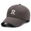 Unisex Cotton Baseball Cap With Embroidered Short Brim Hard Top Students Casual Wear Fall