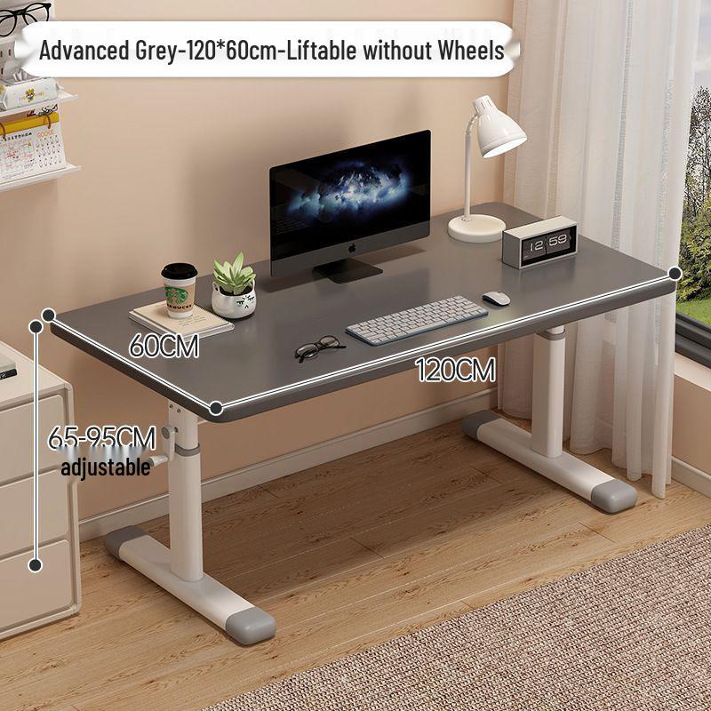 Adjustable Desk Set: Office Workstation, Home Study Desk & Chair