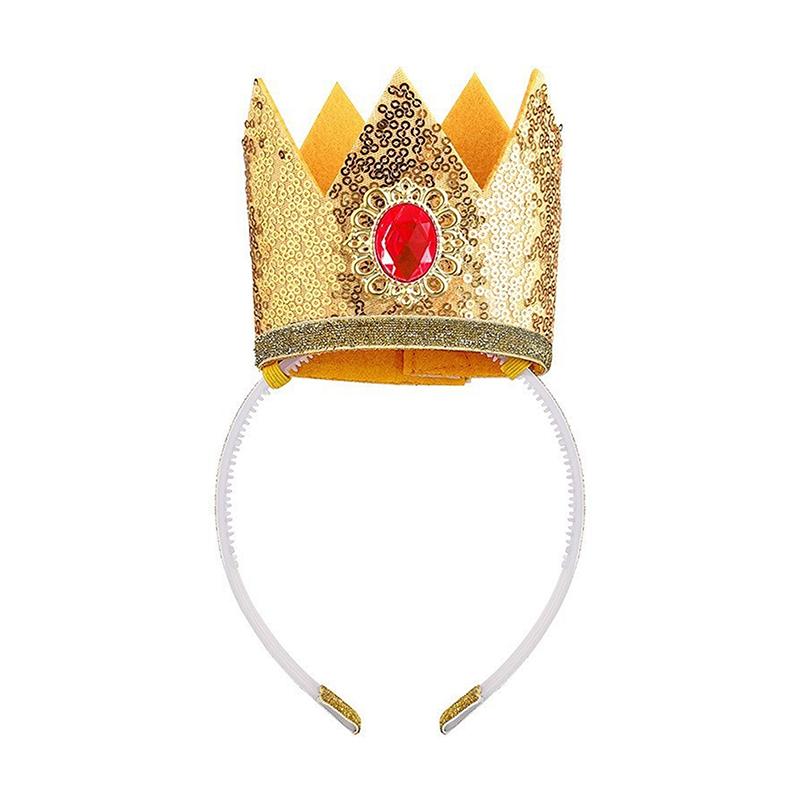 Cosplay Princess Crown Headband Custome Girls Halloween Carnival Party Role Suit Headwear Accessories